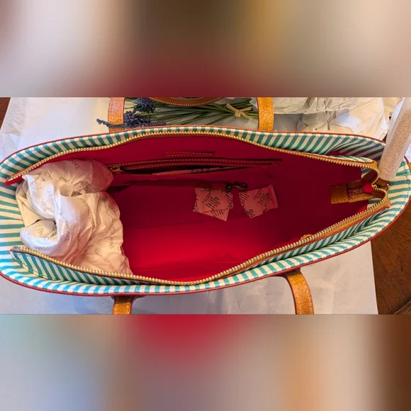 Dooney and Bourke Sena Shopper Tote in SEA FOAM - NWT - Picture 8 of 12